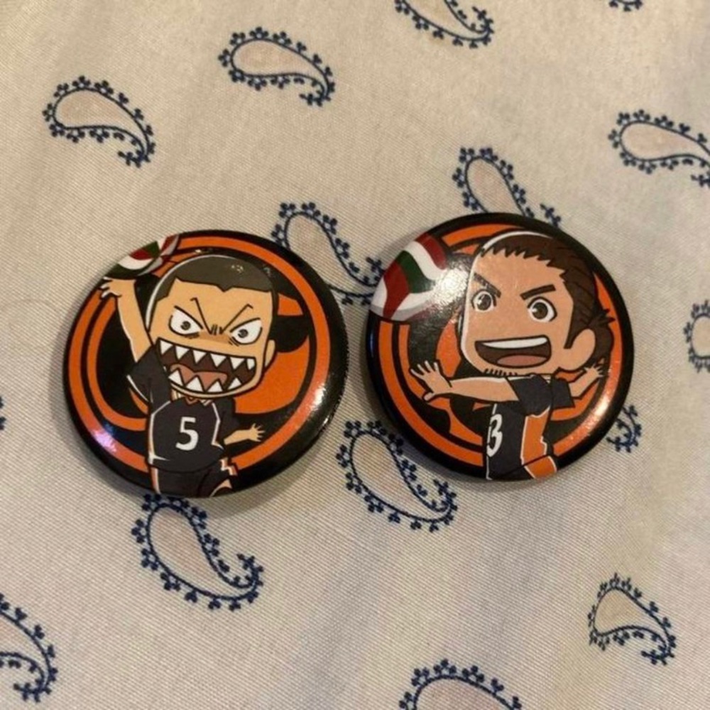 Haikyuu pins